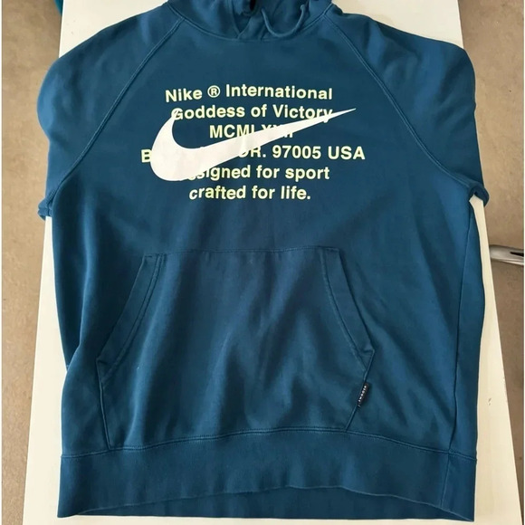 Nike International Goddess of Victory hooded sweatshirt Men’s size Large - Picture 3 of 11
